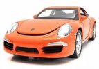 Blue / Yellow /Orange 1:32 Diecast Porsche 911 Carrera S Toy