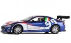 1:32 Scale Kids Blue / White Diecast Maserati MC GT4 Toy