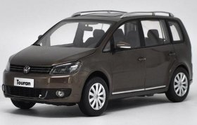 Brown 1:18 Scale Diecast VW Touran Model