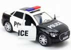 Black 1:36 Scale Kids Police Diecast Audi Q8 SUV Toy