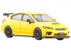 Blue / White / Yellow Diecast 2016 Subaru Impreza WRX STI Toy