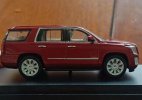 Red / White 1:64 Scale Diecast 2015 Cadillac Escalade Model