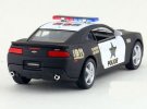 Black / Silver Kids 1:38 Police Diecast Chevrolet Camaro Toy