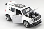 Kids Red / Blue / White 1:32 Scale Diecast Jeep Renegade Toy