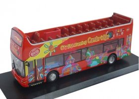 Creative Master Northcord 1:76 Scale Red Double Decker Tour Bus