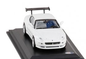 White 1:43 Scale Diecast Maserati Coupe Trofeo Model