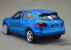 Pink / Blue Kids 1:43 Scale Diecast Porsche Cayenne S Toy