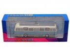 Blue-White 1:64 Scale Diecast Skoda 8TR Trolley Bus Model