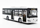 1:43 Scale White Diecast Sunlong SLK6109 City Bus Model