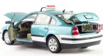 Green 1:18 Scale Welly Diecast 2001 VW Passat Sedan Taxi Model