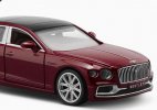 1:38 Scale Red / Green Diecast Bentley Flying Spur Hybrid Toy