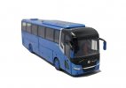 1:43 Scale Blue / Red Diecast Zhongtong Tour Bus Model