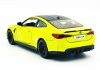 Kids 1:32 Scale Green / Yellow Diecast BMW M4 G82 Toy