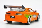 Orange 1:18 Scale Jada Diecast 1955 Toyota Supra Model