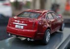White / Red 1:64 Scale Diecast 2008 Cadillac CTS Model