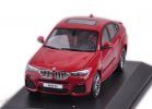 White / Silver / Black / Red 1:43 Scale Diecast BMW X4 Model