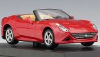 Red / Wine Red Diecast Ferrari California T Open Top Model