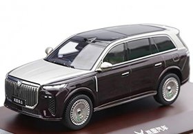 Purple 1:43 Scale Diecast 2026 Voyah Taishan SUV Model
