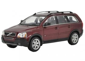 Black 1:24 Scale Welly Diecast Volvo XC90 Model