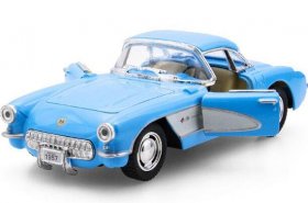 Red / Black / Blue / White 1:36 Diecast 1957 Chevrolet Corvette