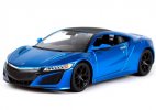 Blue / Red 1:24 MaiSto Diecast 2018 Honda Acura NSX Model