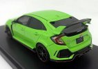 Blue / Green 1:43 Scale Resin 2017 Honda Civic Type R FK8 Model