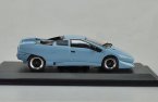 Blue 1:43 Scale Diecast Lamborghini P132 1986 Model