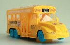 Yellow Kids Plastics Made Electric School Bus Toy