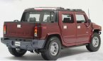 Army Green / Wine Red 1:18 Diecast Hummer H2 SUT Concept Model