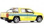 Yellow Kids 1:30 Scale Diecast VW Amarok Pickup Truck Toy