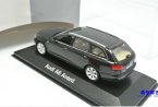 1:43 Black / Silver Minichamps Diecast Audi A6 Avant Model