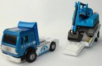 Kids White-Blue Doraemon Theme Tow Truck Toy