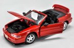 Red 1:24 Scale Maisto Diecast 1967 Ford Mustang GT Model