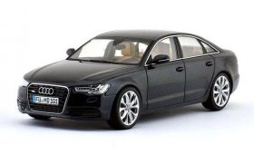 Black 1:43 Scale SCHUCO Diecast Audi A6 Limousine Model