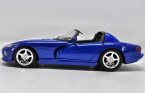 Blue 1:24 Scale Maisto Diecast Dodge Viper GT Spirit Model