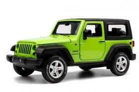 Red / Blue / White / Green Diecast Jeep Wrangler Rubicon Toy