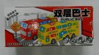 Kids White / Yellow / Red Electric Double-Decker Bus Toy