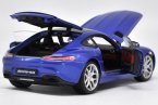 Blue / Red MaiSto 1:18 Diecast Mercedes Benz AMG GT Model