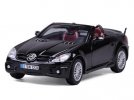 Black / Silver 1:24 Scale Diecast Mercedes-Benz SLK55 AMG Model