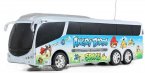 Kids 1:48 Scale Blue / Red / Green Plastics R/C Bus Toy