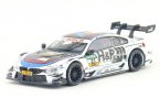 1:43 Scale NO.31 White-Black Diecast BMW M4 DTM Toy