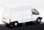 White Mini Oxford Diecast White Transit LWB High Van Model