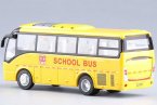 1:32 Scale Yellow Chinese Style School Bus Toy