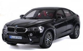 Black / White / Red 1:18 Scale Diecast BMW X6 M Model