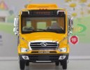 1:38 Scale Yellow Diecast King Long School Bus Model