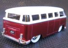 Kids 1:32 Scale Red-White JADA Brand Diecast VW Bus Toy