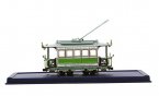 1:87 Scale Green-White L AFFAIRE Tram Model