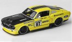 Yellow 1:24 Scale Maisto Diecast 1967 Ford Mustang GT Model