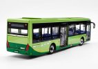 Green Diecast Zhongtong LCK6126EVGRA1 Electric City Bus Model