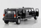 White / Silver / Black Kids 1:38 Scale Diecast Hummer Toy